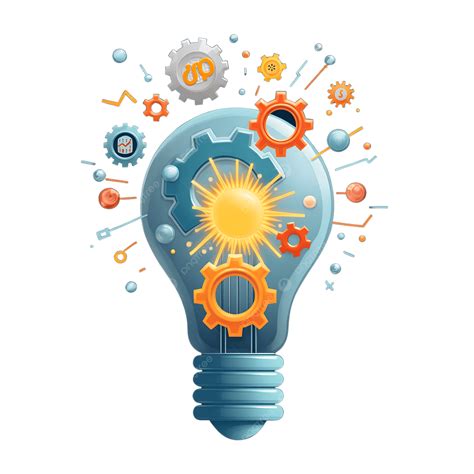 innovation light bulb no background, Incandescent startup hiclipart pngkey. Innovation light bulb png , png download