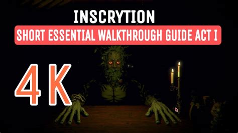 Inscryption Walkthrough Act 1