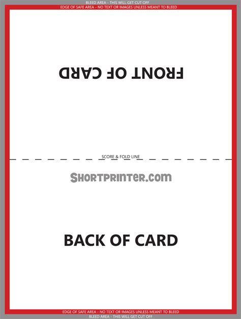 Inside Card Template
