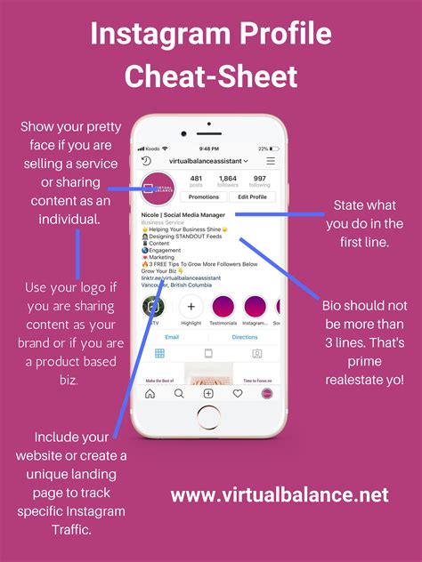 instagram cheat sheet, Instagram cheatsheet you need to know