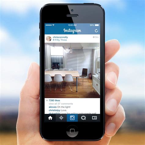 instagram iphone app screen, Instagram app on iphone screen. editorial photo