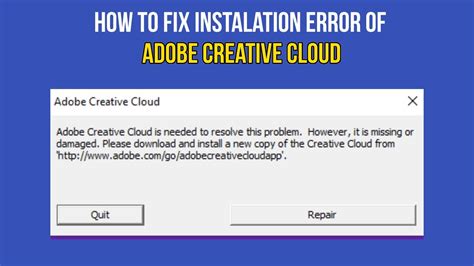instalation adobe error creative cloud, How to fix error 501 when installing adobe apps on mac