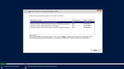 install a server operating system, Install an operating system on your server.