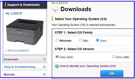 install brother printer on linux, How to install a brother printer on linux. Linux rpm rhel deb centos fedora