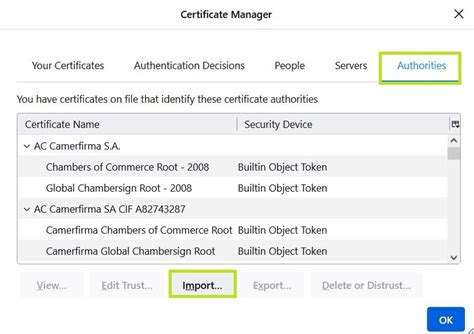 install certificate in firefox, Install security certificate firefox. Firefox globalsign options certificates