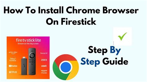 install chrome browser on firestick, How to use web browser on fire tv [step by step]