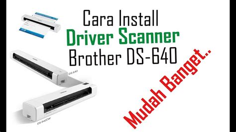 install driver scanner brother ds-640, Brother ds-640 compact mobile document scanner: buy online in bahrain