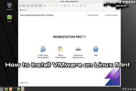 install linux mint on vmware workstation 17, How to install linux mint 21.1 on vmware workstation player 17 in