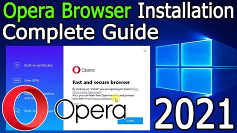 install opera browser for windows 10, How to install opera browser on windows 10 [ 2021 update ] complete