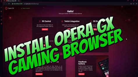 install opera gx browser, How to install opera gx on windows 11