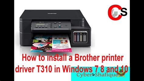 install printer brother t310, How to install brother dcp t310 printer driver l how to install brother