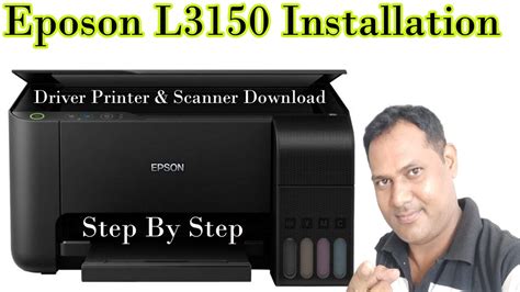 install printer epson l3150, Epson l3150 printer & scanner driver installation || how to install