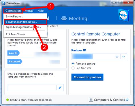 install teamviewer unattended access, Teamviewer unattended access on server