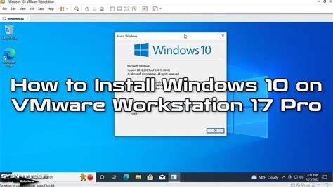 install windows 10 on vmware workstation 17, Vmware workstation 17.0.0 + license key 2023 free download