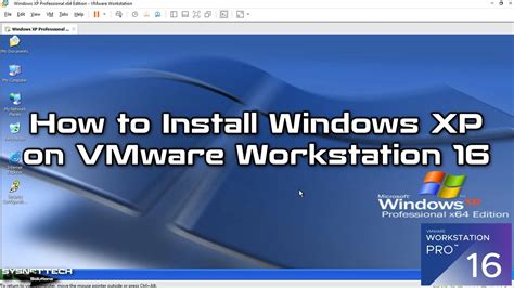 install windows xp on vmware workstation 16, How to install windows xp in vmware workstation 16