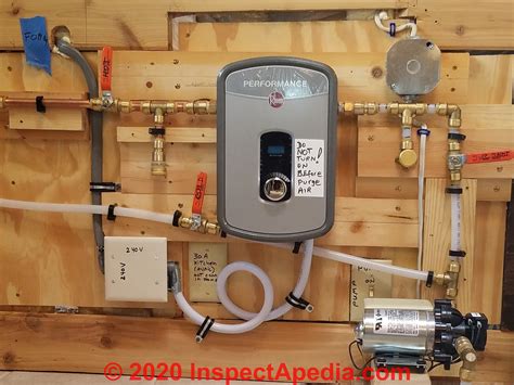 installing electric water heater wiring 