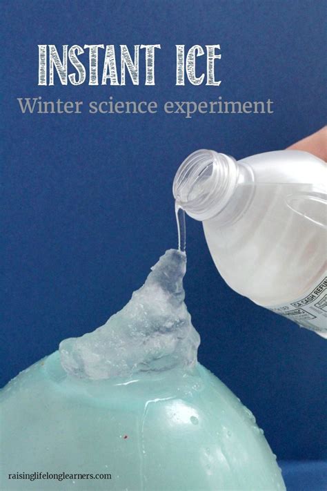 instant ice making