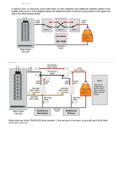 insteon 4 way wiring diagram 