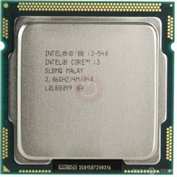 intel i3-540, Intel® core ™ i3-540 processor ( 4m cache, 3.06 ghz )