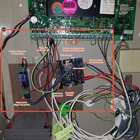 interagator alarm wiring diagram for board 