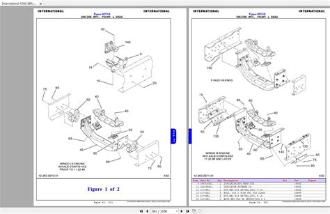 international 4300 truck parts diagram 