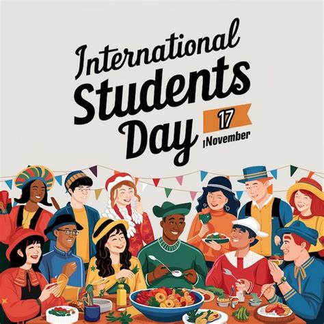 international students day unique designs, International students day banner design 12495853 vector art at vecteezy
