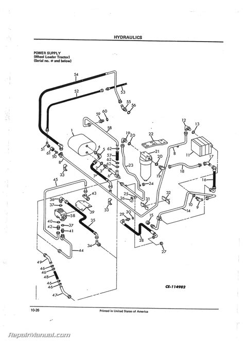 international tractor parts diagram 