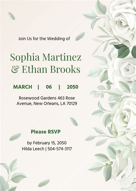 Invitation Templates Free