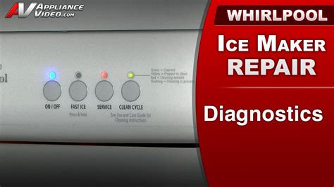 ionchill ice maker add water error
