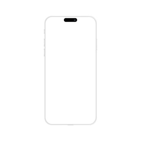 iphone vector solid white, Vector iphone 6 white