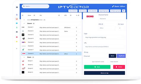 iptv list editor, Iptv playlist editor for windows