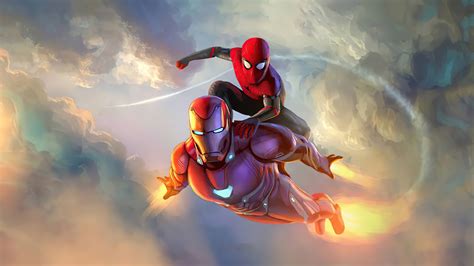 iron spider man and spider man