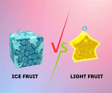 is ice better than light in blox fruits