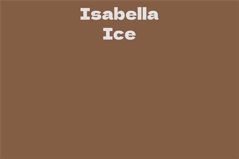 isabella ice
