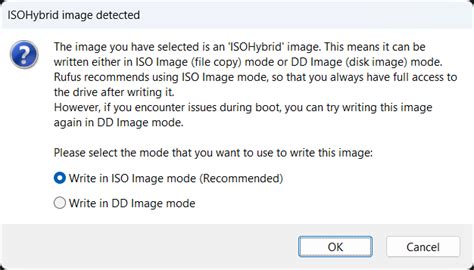 isohybrid image detected rufus proxmox, How to install proxmox in 2023
