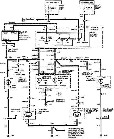 isuzu rodeo alternator wiring diagram 