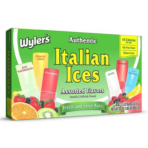 italian ice freeze pops