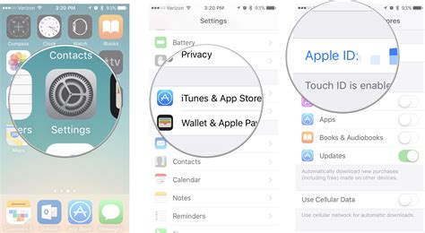 itunes account settings, How to manage your itunes account on your iphone and ipad. Itunes imore accounts prompted
