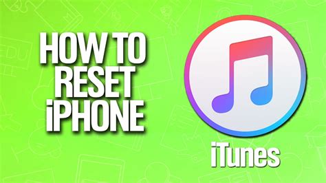itunes app reset iphone, How to erase everything on your iphone, ipad, or ipod touch