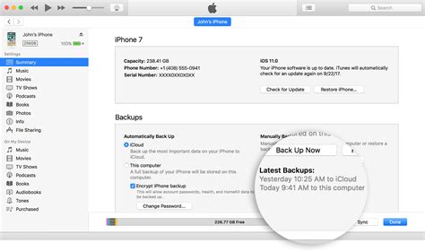 itunes backup app data, How to perform a full iphone backup via itunes. Itunes backup iphone restore now via option perform button iphonetricks ios