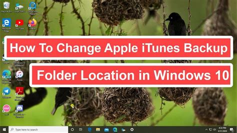 itunes backup folder windows 10, Itunes backup location windows folder where apple find folders pc computer step times then go these two click change. How to find and change itunes backup location in windows 10