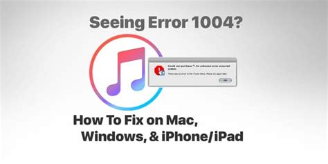 itunes error 1004, 1004 itunes unable. Error 1004: unable to download from the app store / itunes