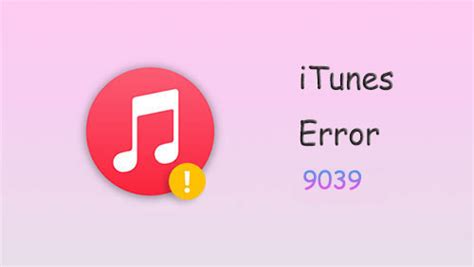itunes error 9039, Error itunes fix easily. How to fix itunes error 9039 easily?