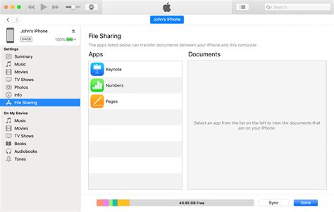 itunes file sharing on iphone, Movie file sharing software