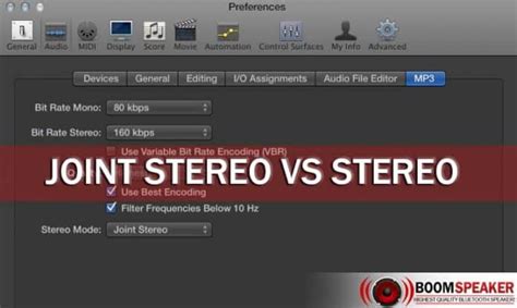 itunes joint stereo vs normal, Difference between joint stereo and stereo