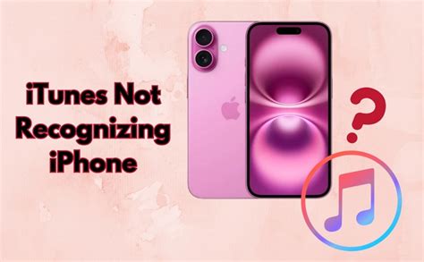 itunes not recognizing iphone disabled, What to do when itunes doesn't recognize iphone? [2024 solved]