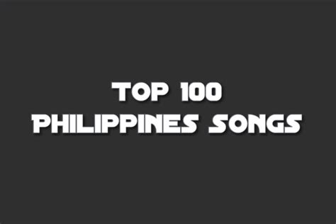 itunes philippines top 100, Itunes philippines top 100 songs