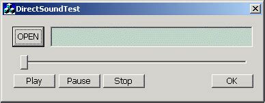 itunes play audio using directsound, Using directsound to play audio stream data_create sound buffer failed
