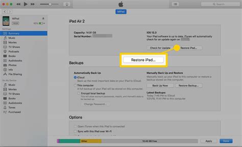 itunes reset ipad mini, How to restore ipad with or without itunes in 2020. Restore herstellen fabrieksinstellingen fthmb tqn techstory