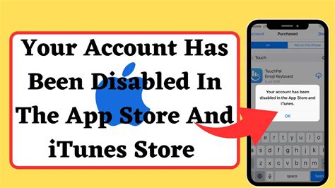 itunes store disabled, Your account has been disabled in the app store and itunes